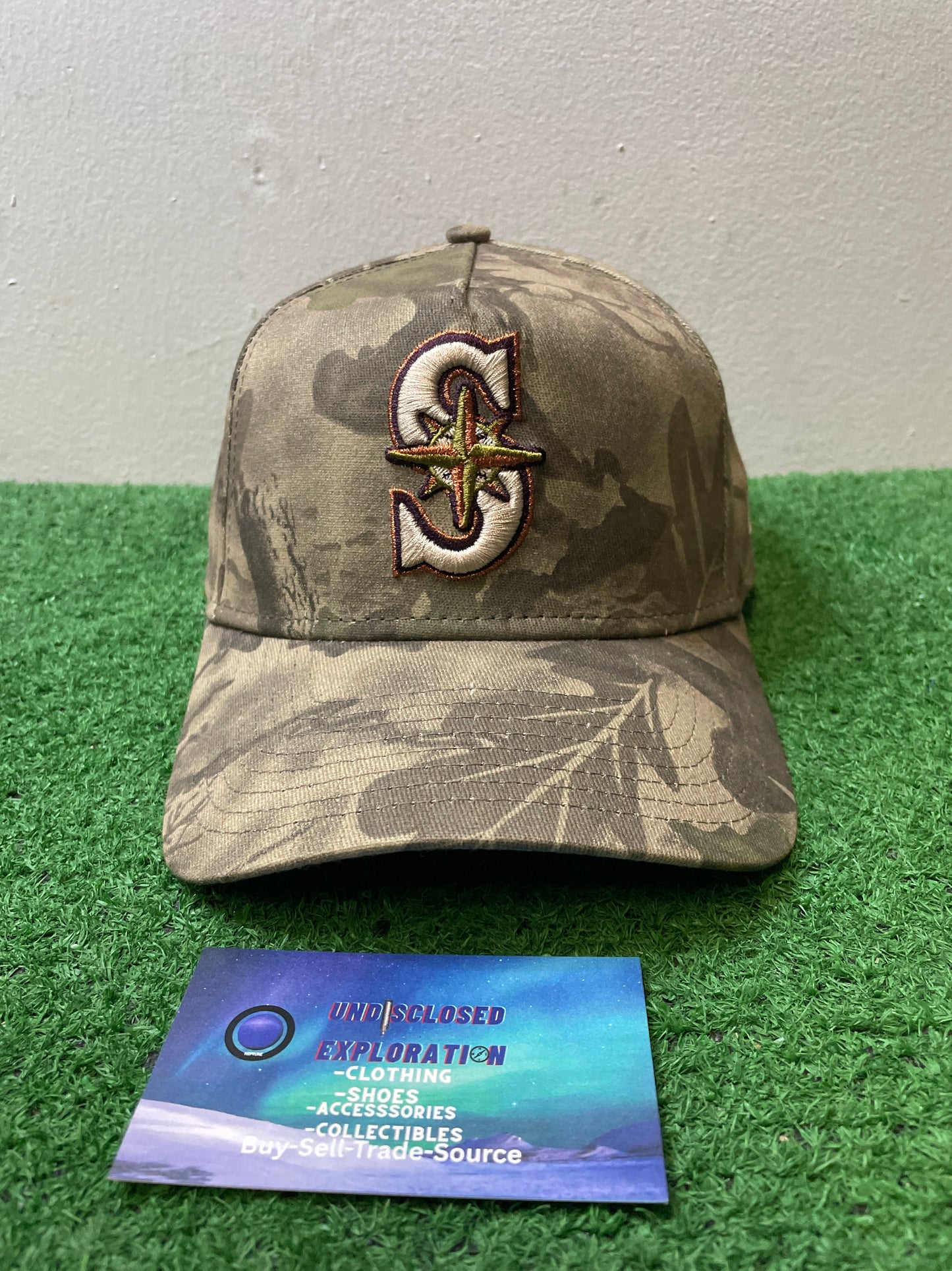 Seattle Mariners leaf camo Hat