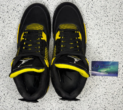 Jordan 4 Thunder 11 Men/12.5 Women “Preowned”