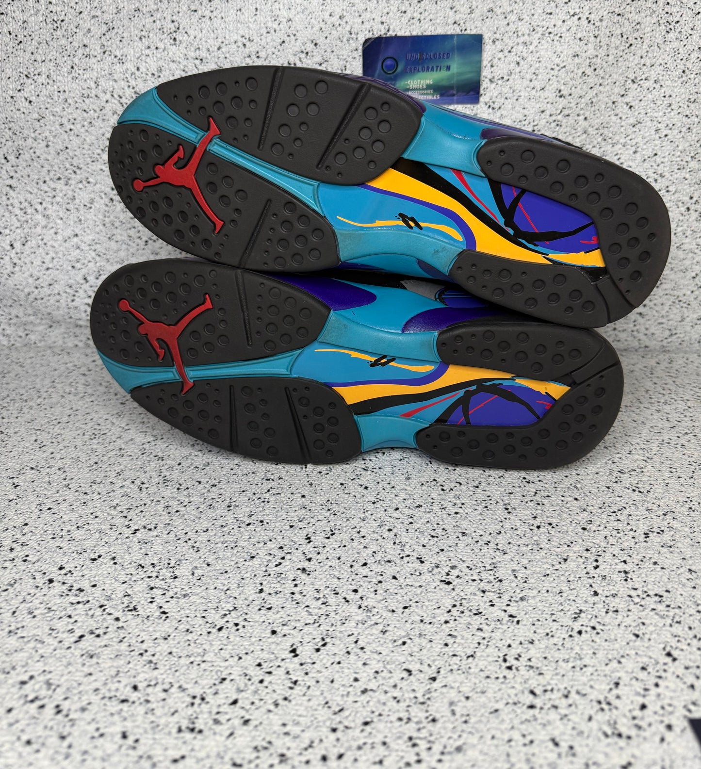 Jordan 8 Aqua 11.5 Men/13 Women “Preowned”