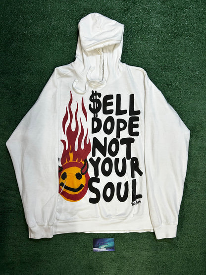 Sell dope white hoodie
