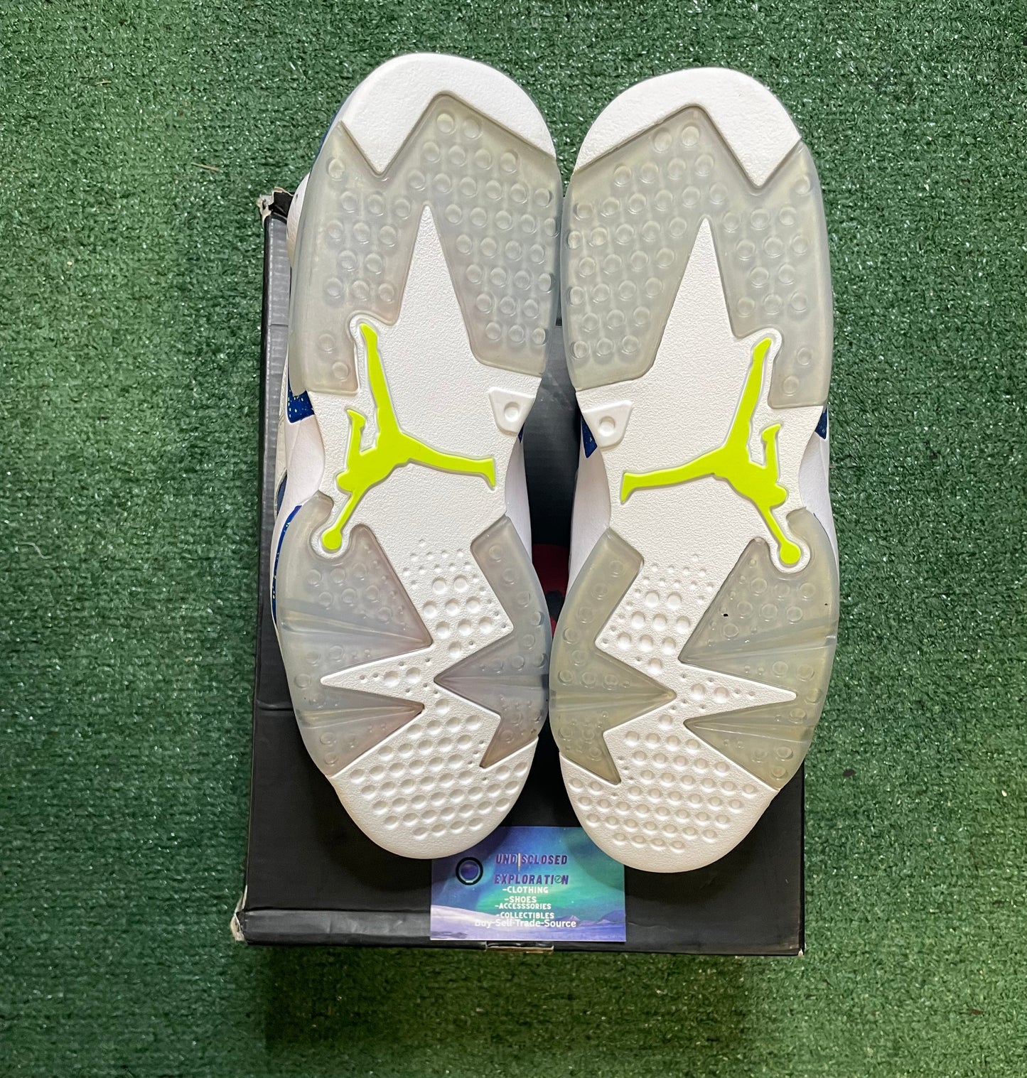 Air Jordan 6 low seahawks ghost green