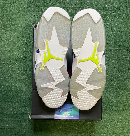 Air Jordan 6 low seahawks ghost green