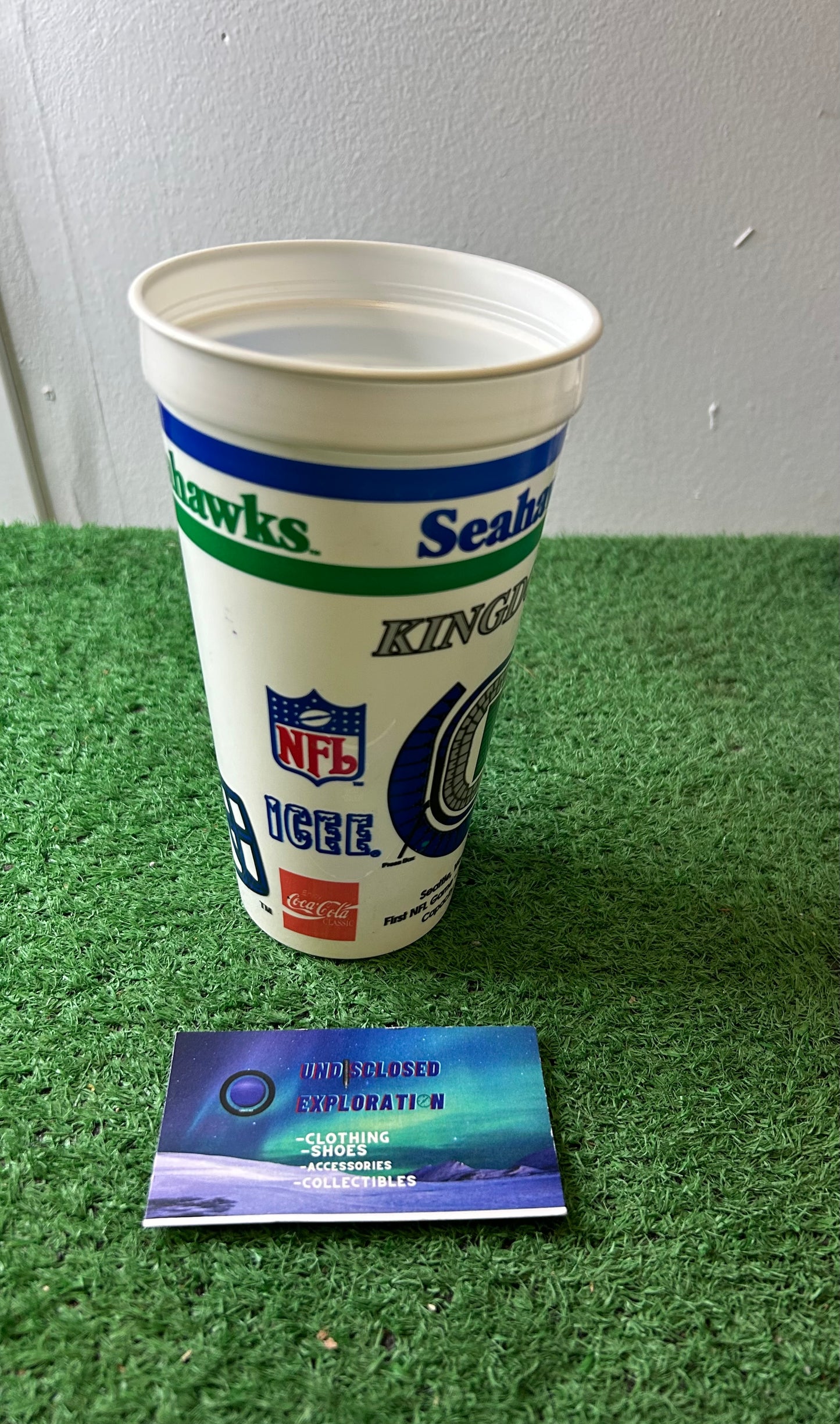 Vintage 1970s Seattle Seahawks cup