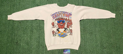 Vintage California Raisins I heard through the grapevine crew neck