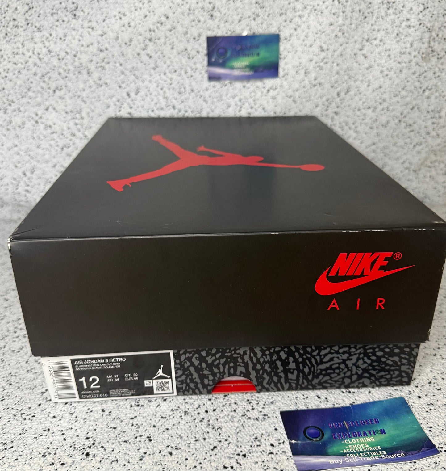 Jordan 3 Black Cement