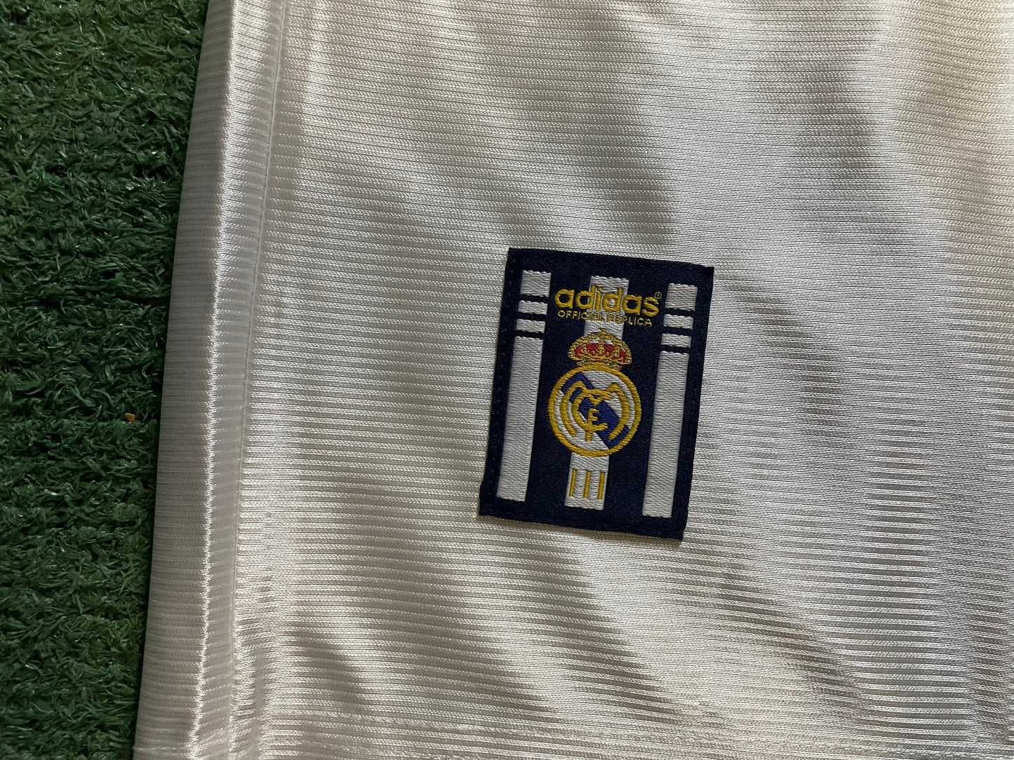 Adidas Real Madrid '99/00 White Home Soccer Jersey