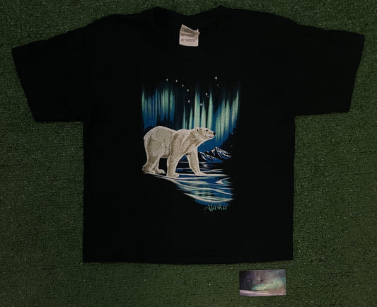 Vintage 1990s Alaska polar bear tee