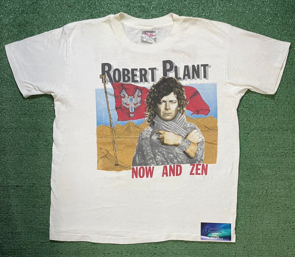 Vintage 1988 ROBERT PLANT Now and Zen Tour tee