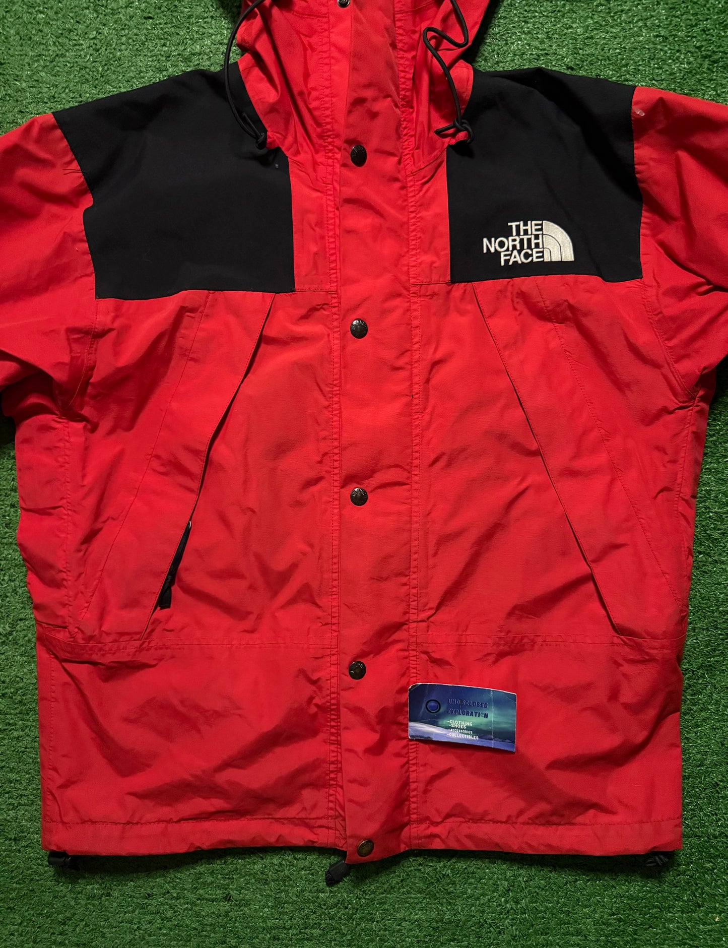 Vintage North Face Gore-Tex Mountain Jacket Red