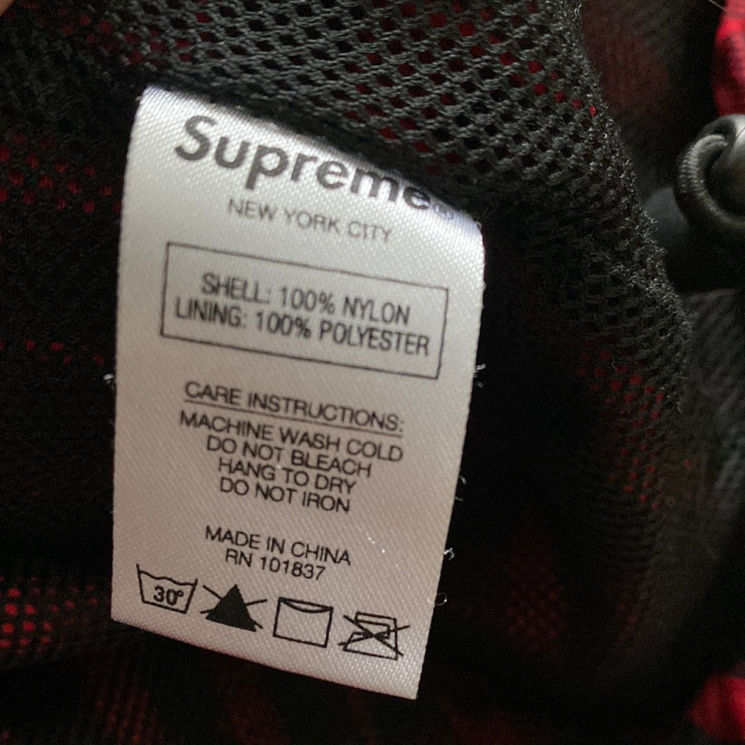 Supreme Nylon Plaid Pullover