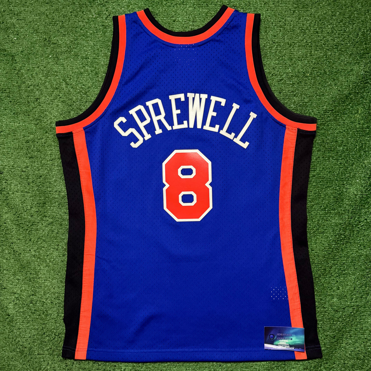New York Knicks Latrell Sprewell Mitchell & Ness Jersey