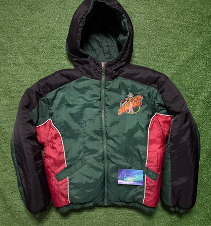 Vintage Seattle SuperSonics Reversible Youth Jump Ball Club Jacket