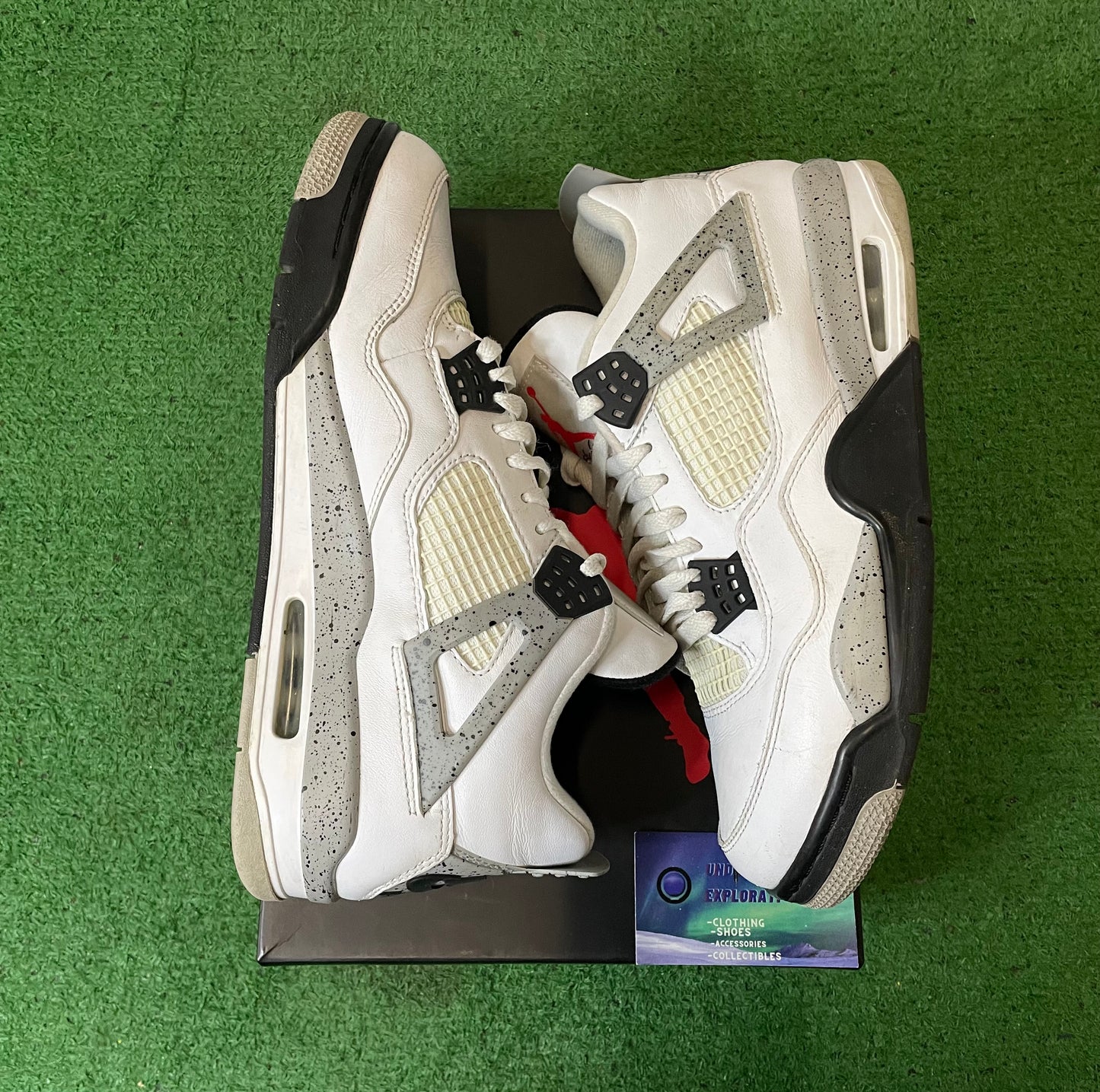 Jordan 4 white Cement 2016 size 10.5men/12women
