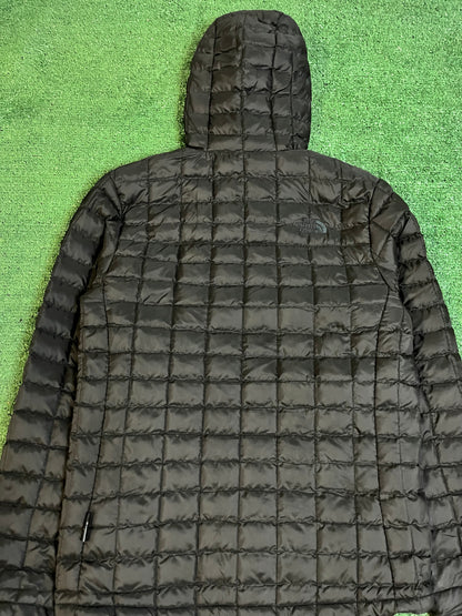 North Face Black thermoball Quilted Puffer Jacket