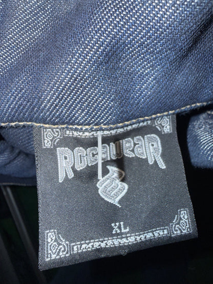 Vintage Rocawear Waxed Denim Jacket