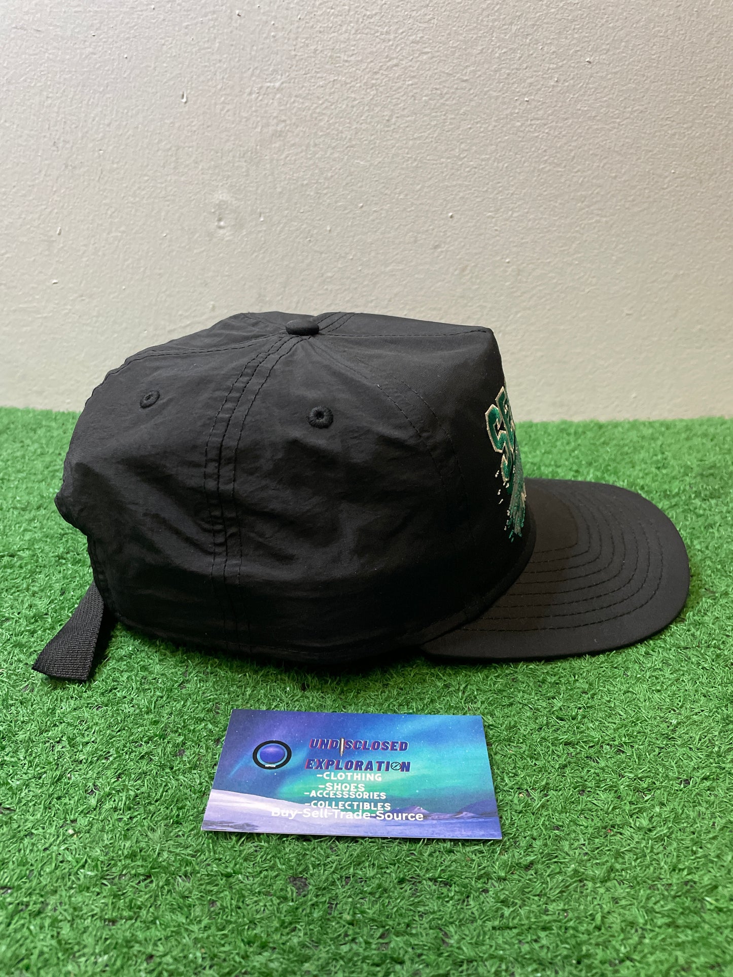 Vintage Seattle Mariners black New Era Nylon Hat