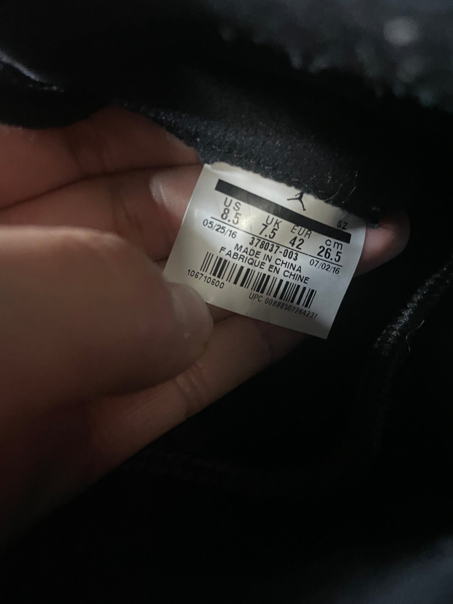 Air Jordan 11 space jam size 8.5men/10women