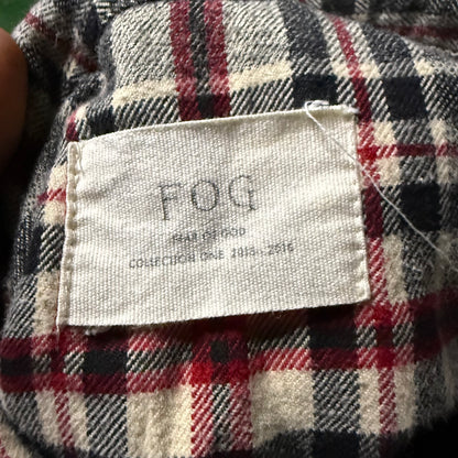 Fear of God Essentials Sleeveless Flannel Shirt