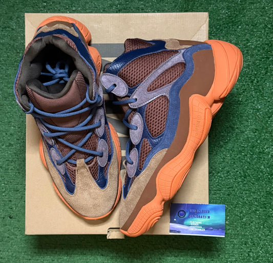Yeezy 500 High Tactical Orange 12 Men/13.5 Women “Preowned”