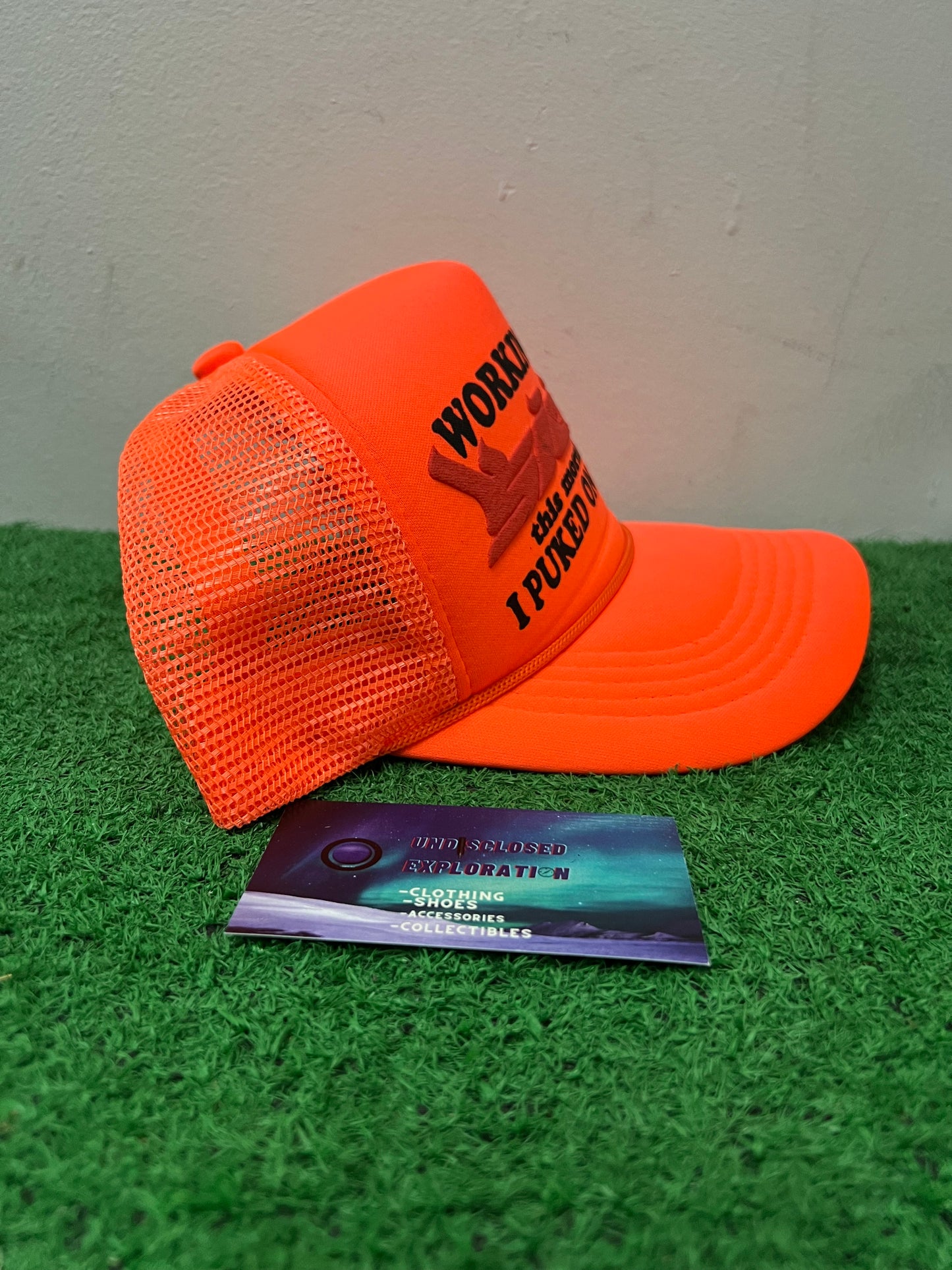 Sicko laundry neon orange hat