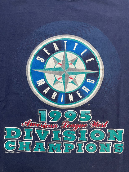 Vintage 1995 Seattle Mariners American League western division championships