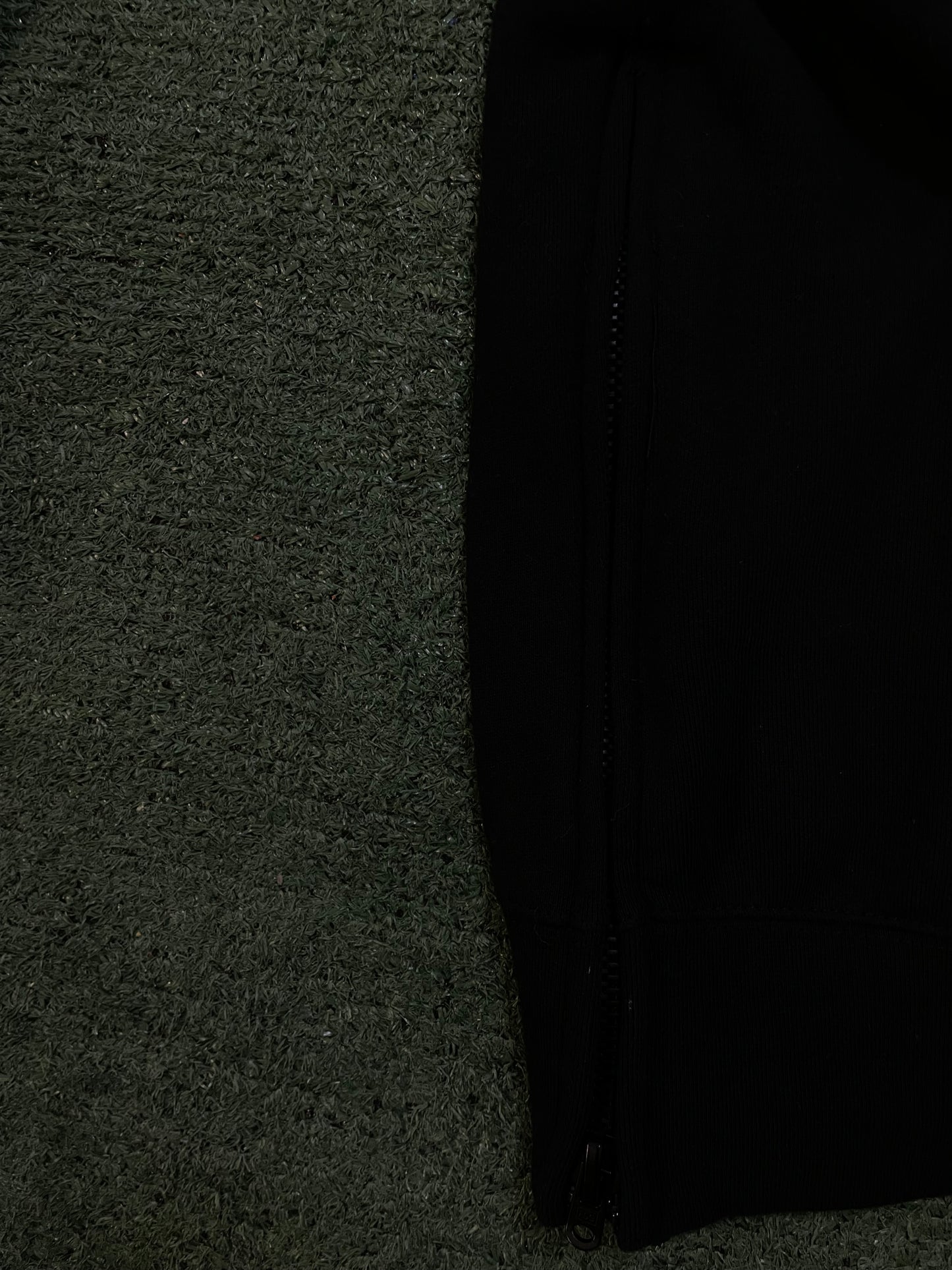 Fear of god essentials quarter zip up  black hoodie