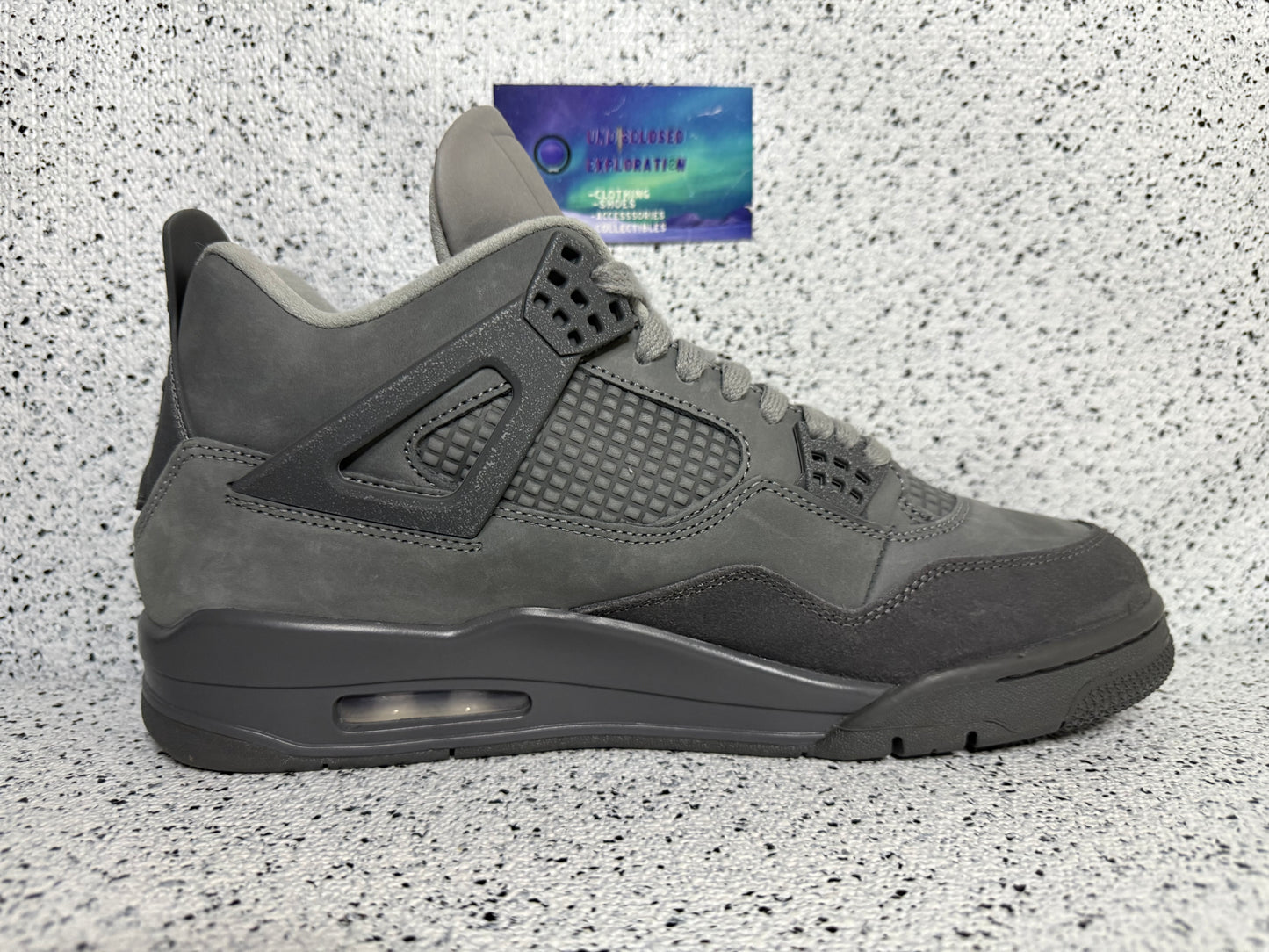 Jordan 4 Wet Cement 10 Men/11.5 Women “Preowned”