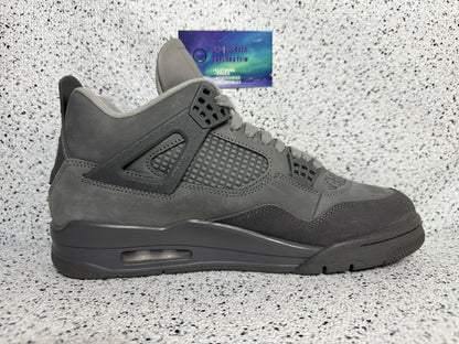Jordan 4 Wet Cement 10 Men/11.5 Women “Preowned”