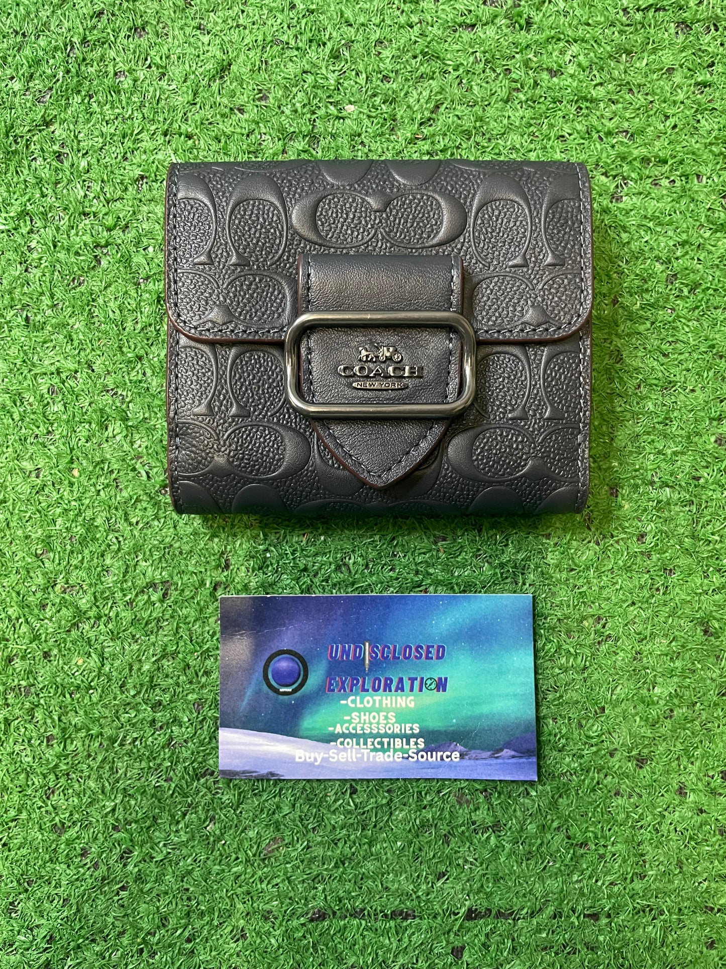 Coach Morgan navy wallet