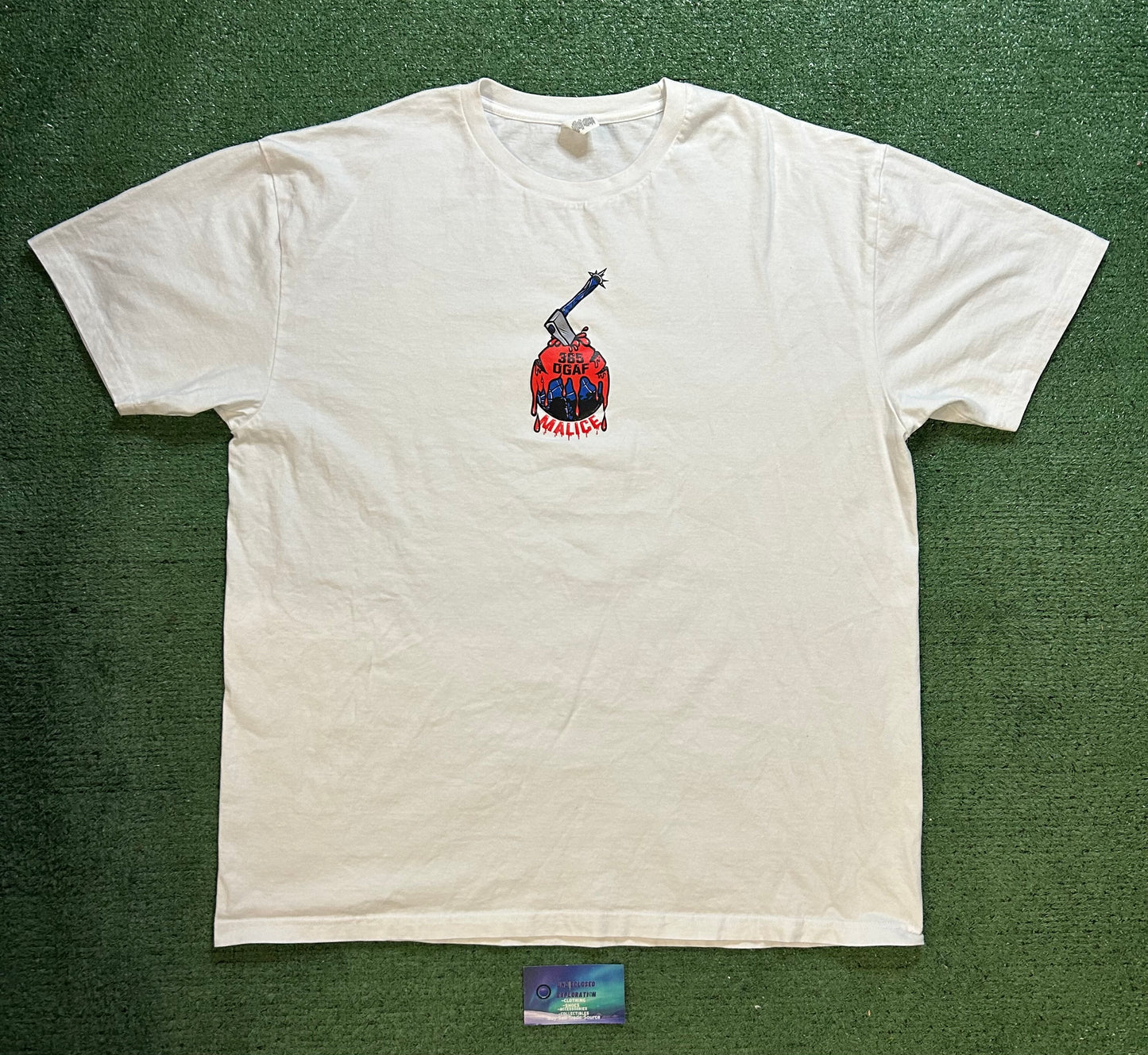 malice 365 white tee