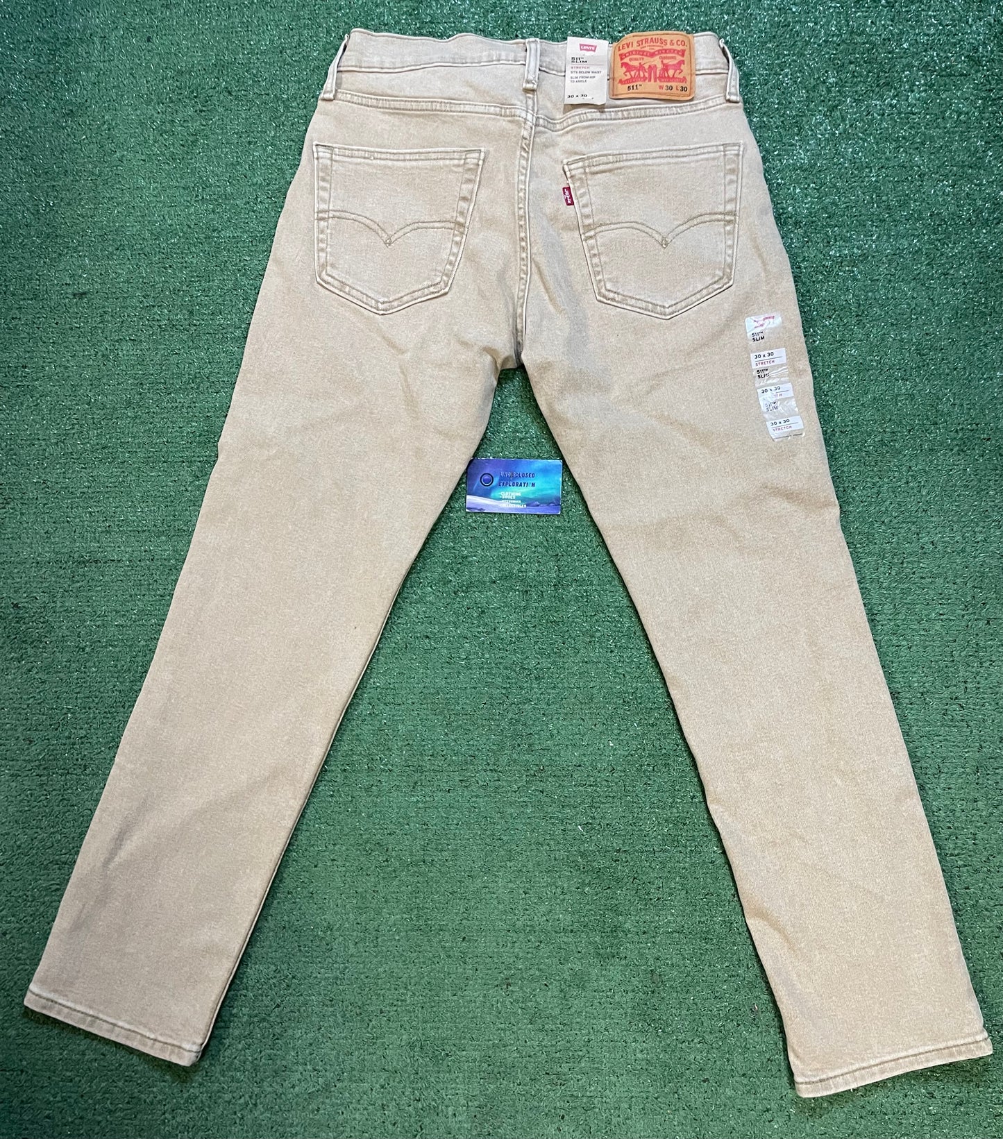 Levi 511 beige jeans
