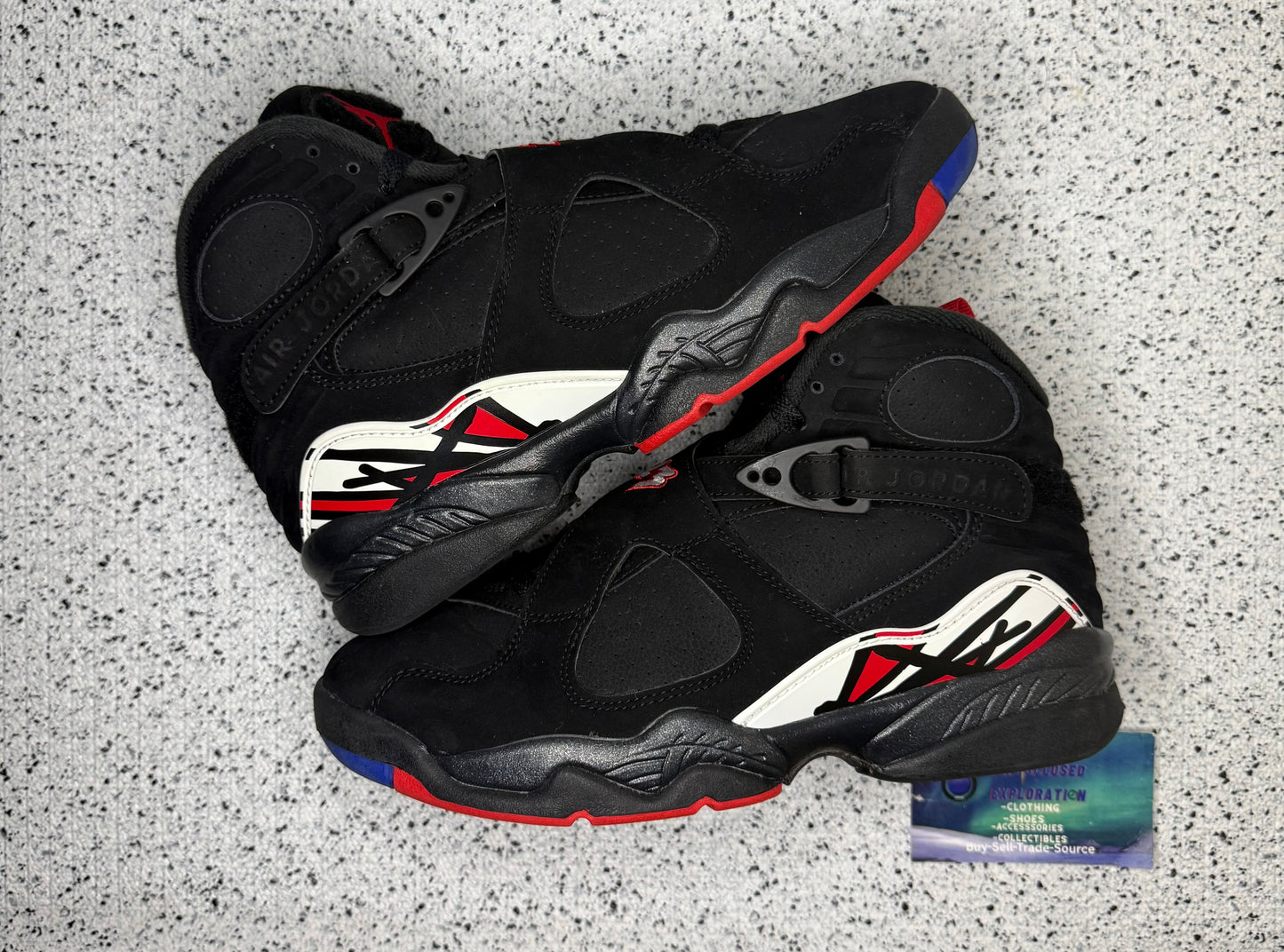 Jordan 8 Playoffs 6.5 Youth/8 Women “Preowned”