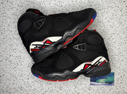 Jordan 8 Playoffs 6.5 Youth/8 Women “Preowned”
