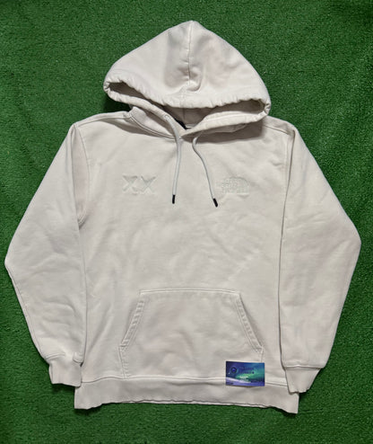 North Face Kaws Hoodie Ivory