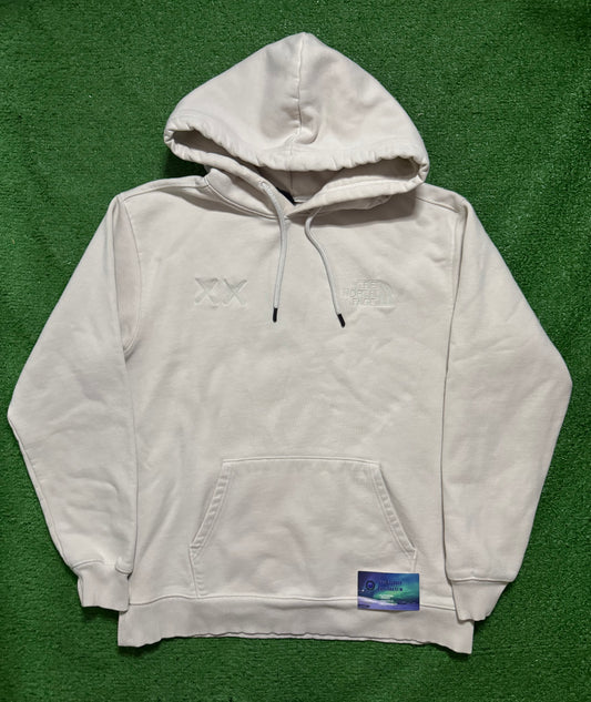 North Face Kaws Hoodie Ivory
