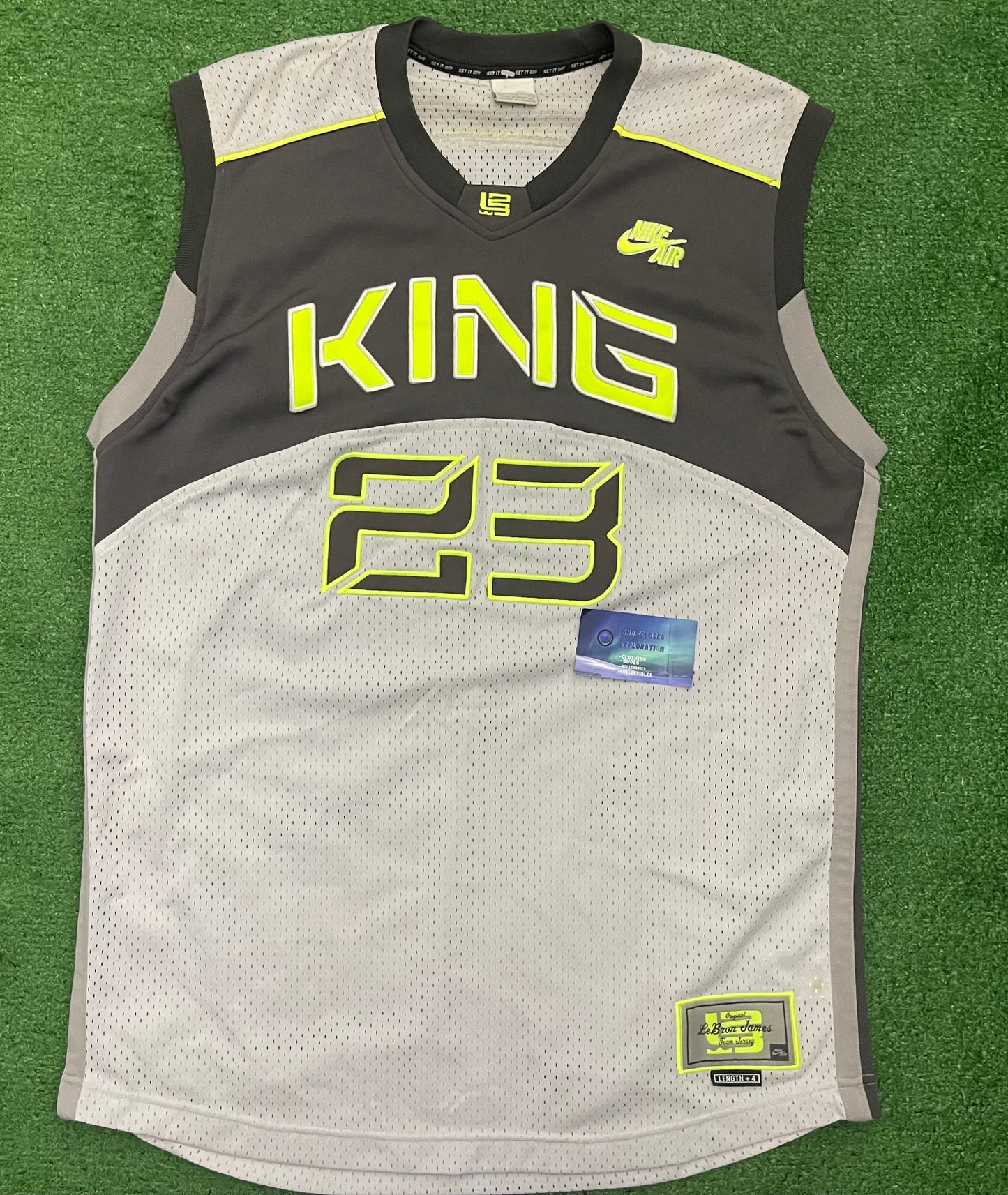 Vintage Lebron James King Nike Jersey Silver Tag