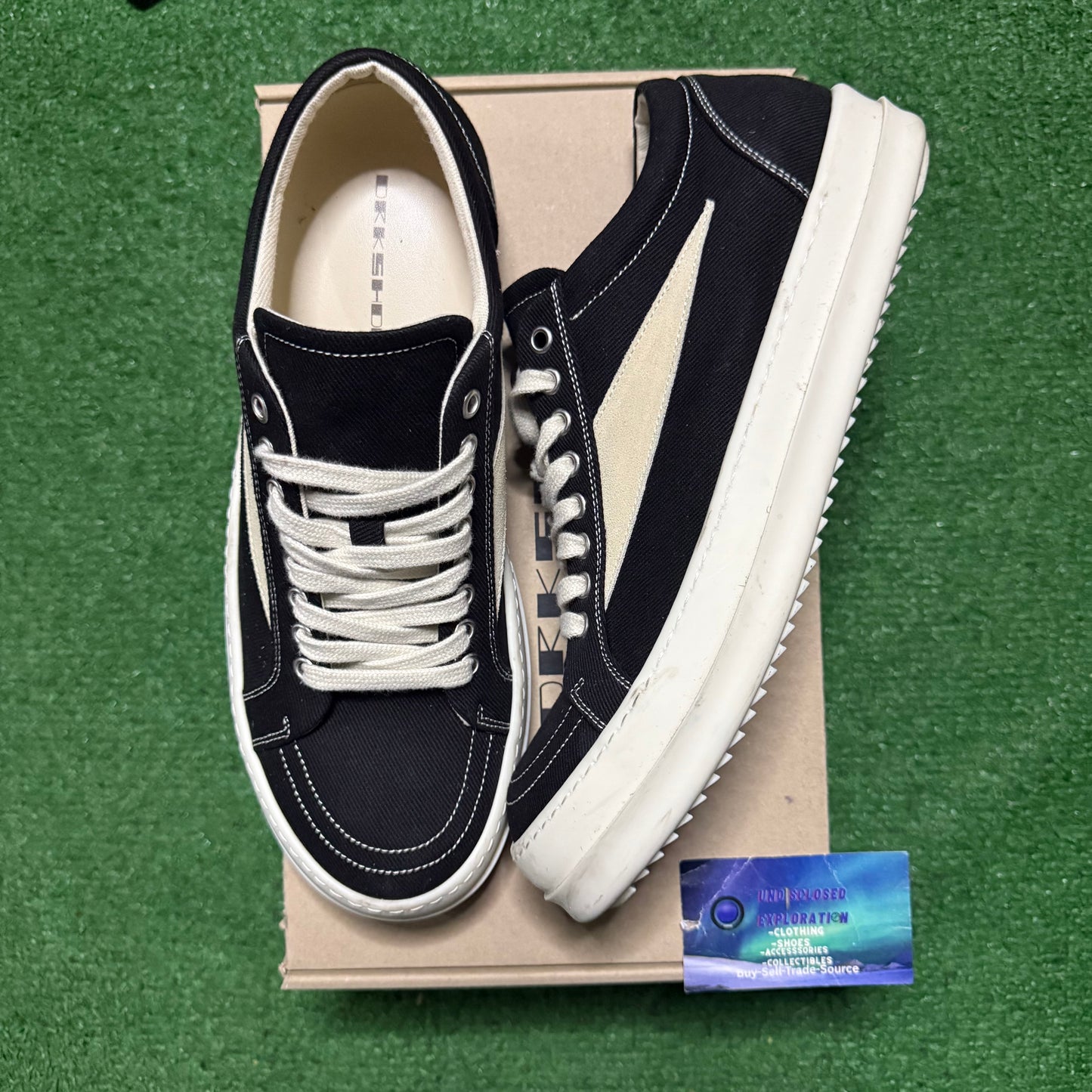 Rick Owens Drkshdw Vintage Sneaker 10 Men “Preowned”