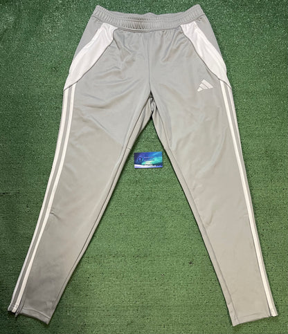 Adidas grey & white tiro 24 pants
