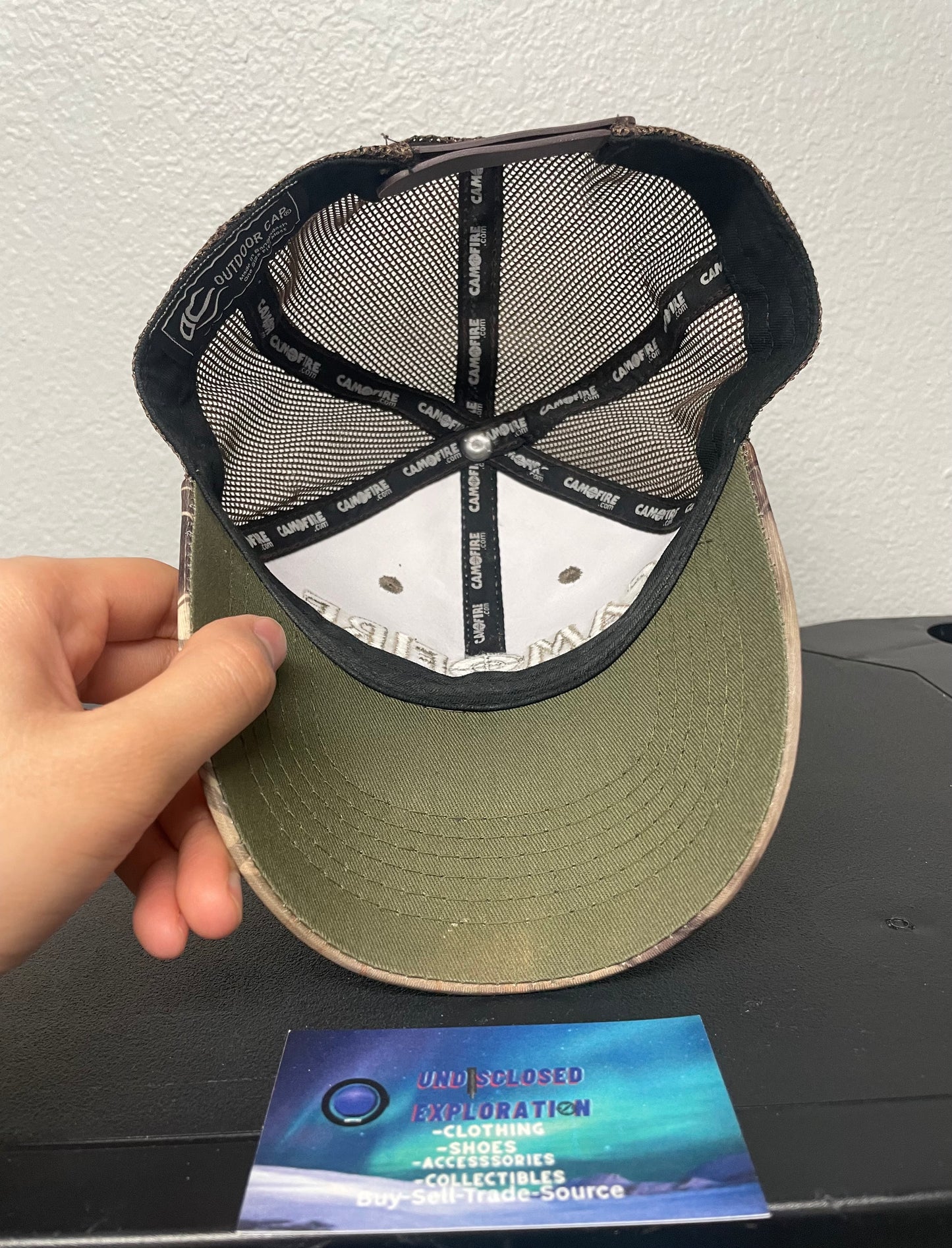 Camofire mesh hat