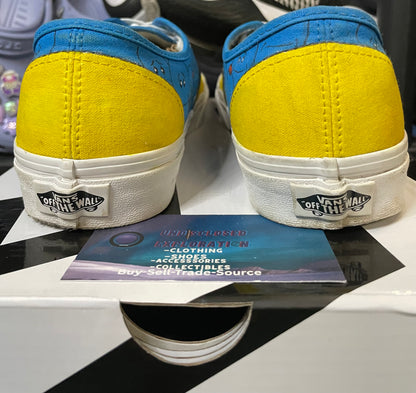 Vans custom Rick & Morty hand painted size 8men/9.5women