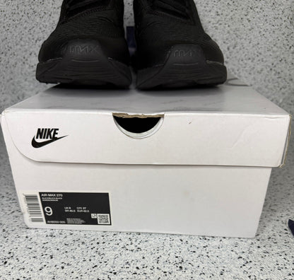 Nike Air Max 270 Triple Black 9 Men/10.5 Women “Preowned”