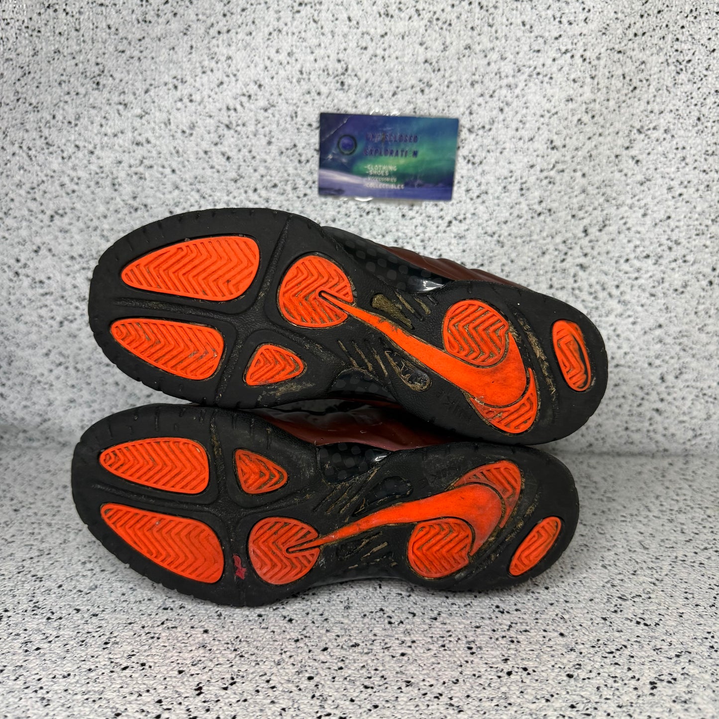 Nike Air Foamposite Pro Hyper Crimson 1.5 Y “Preowned”