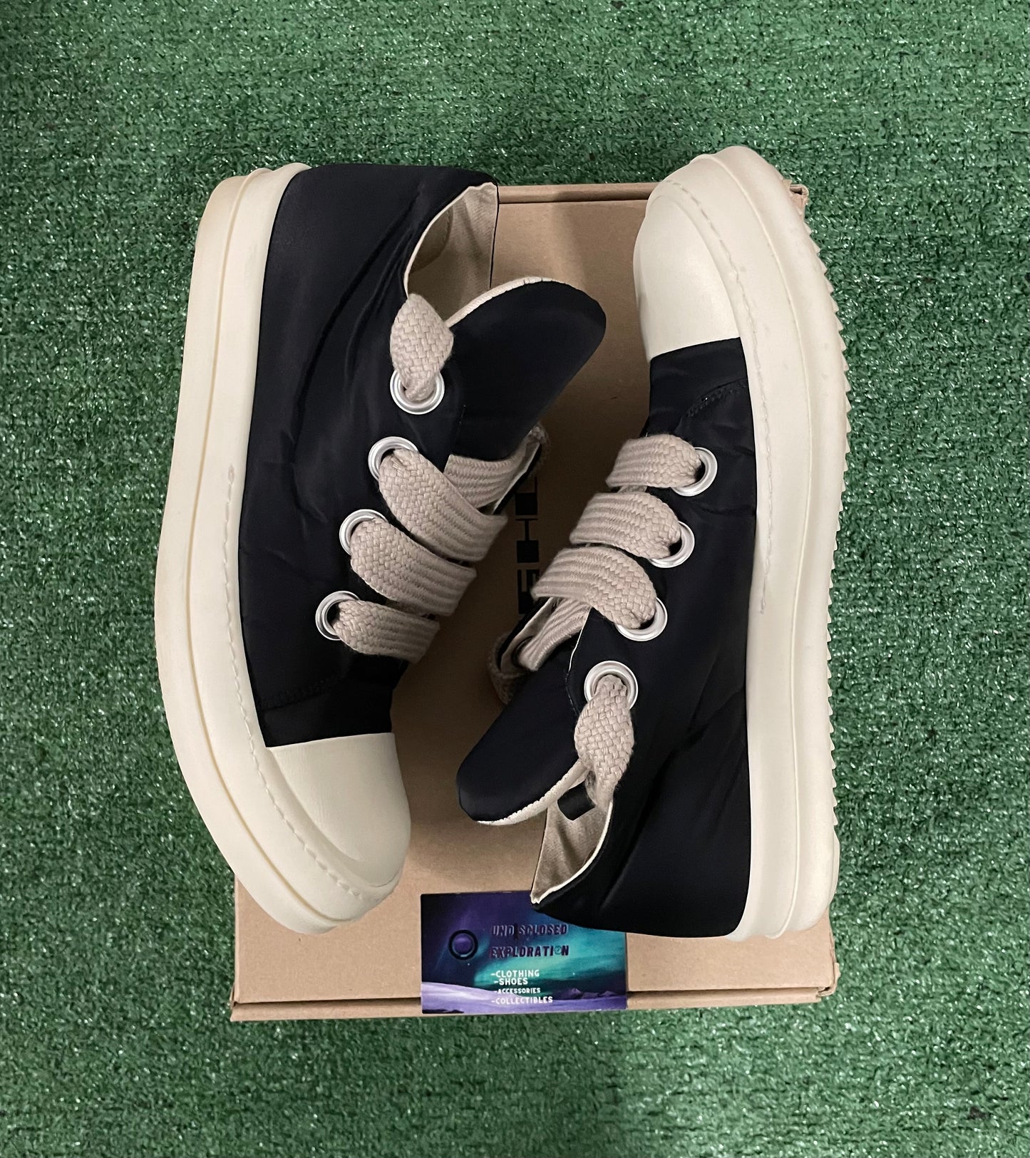 Rick Owens DRKSHDW Jumbo Lace Puffer low  size 11men/12.5women (EU 44)