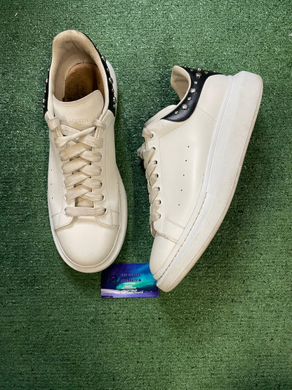 Alexander McQueen white studded sneakers size 13men/14.5women(EU 46)