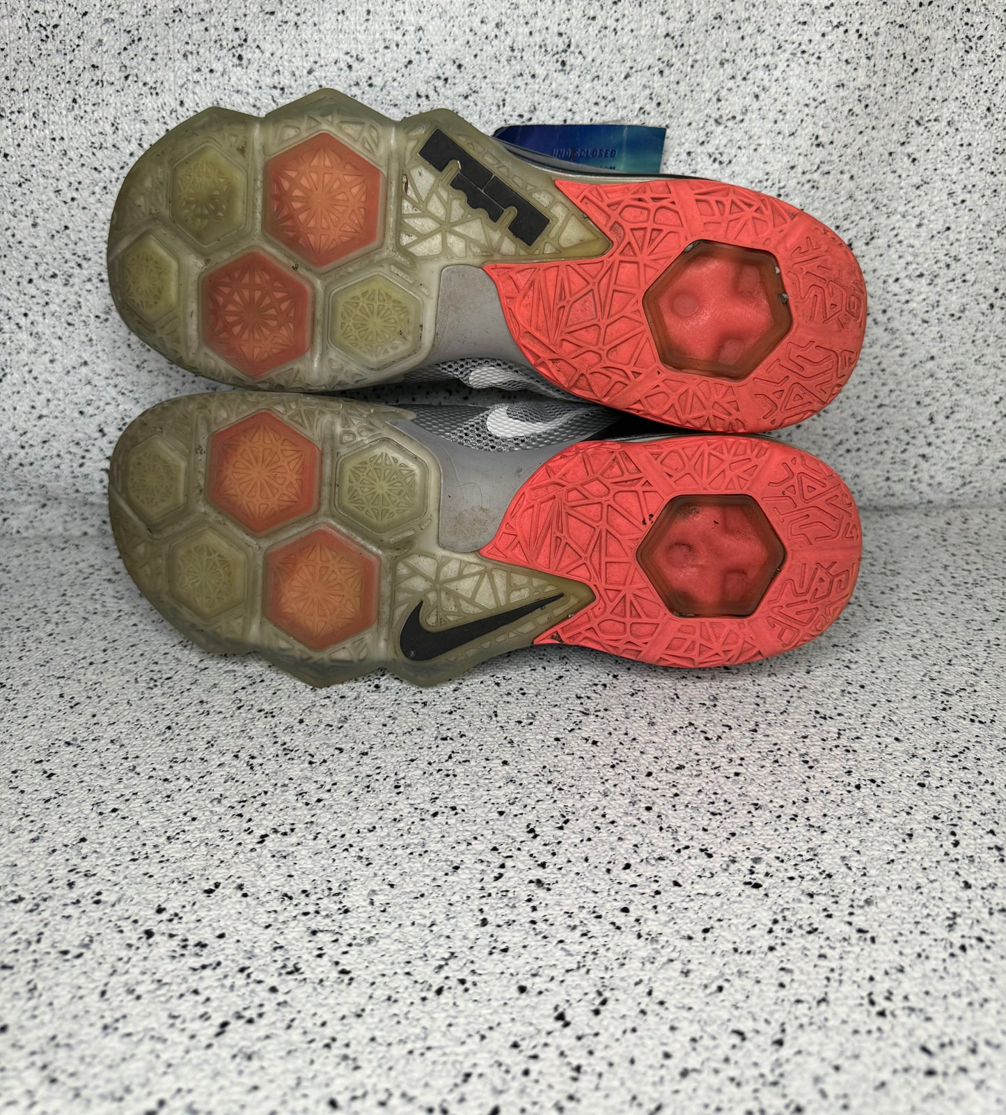 LeBron 12 Low Wolf Grey 12 Men/13.5 Women “Preowned”