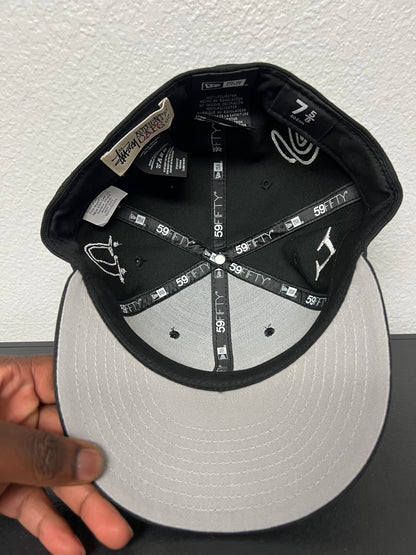 Stussy Spiral black fitted hat