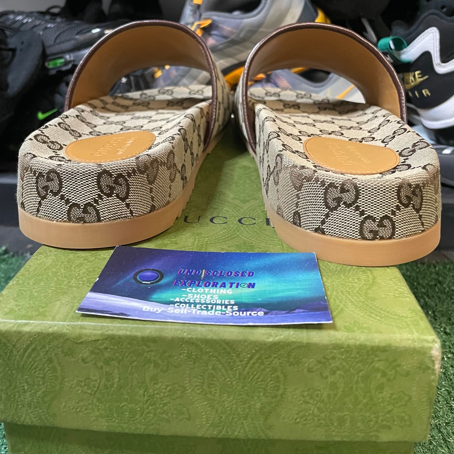 Gucci GG Monogram Beige slide