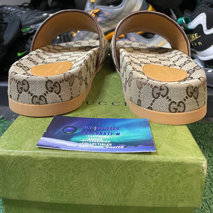 Gucci GG Monogram Beige slide