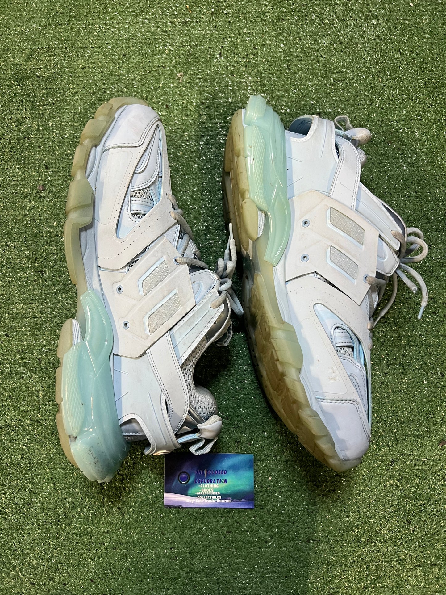 Balenciaga track light blue size 12men/13.5women(EU 45)