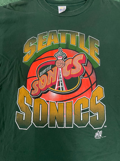 Vintage 1994 Seattle sonics tee